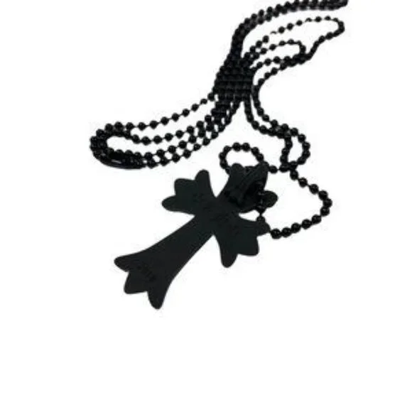 Japan Exclusive Chrome hearts 20th anniversary silicone cross necklace